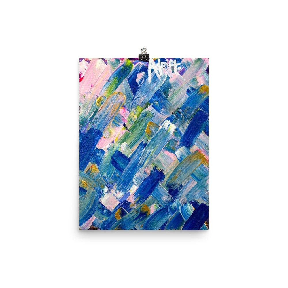 Adrift. Premium Luster Photo Paper Poster Abstract Deep