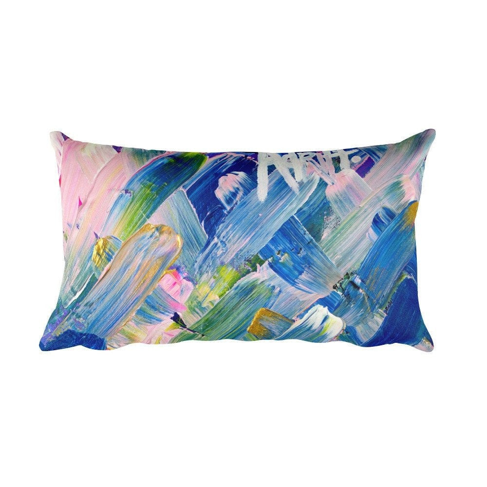 Adrift. Rectangular Pillow Abstract Deep
