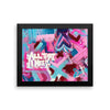 All That I Need. Premium Luster Photo Paper Framed Poster Abstract Deep