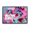 All That I Need. Premium Luster Photo Paper Framed Poster Abstract Deep