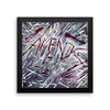 Amends. Enhanced Matte Paper Framed Poster Abstract Deep