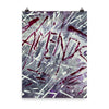 Amends. Enhanced Matte Paper Poster Abstract Deep