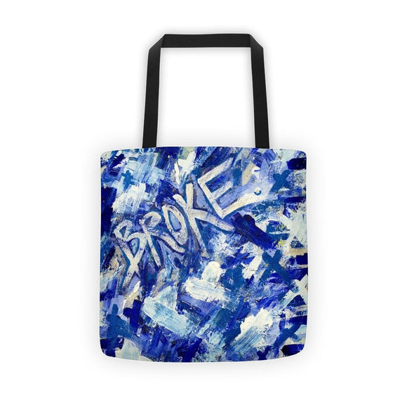 Broke. Classic Tote Abstract Deep