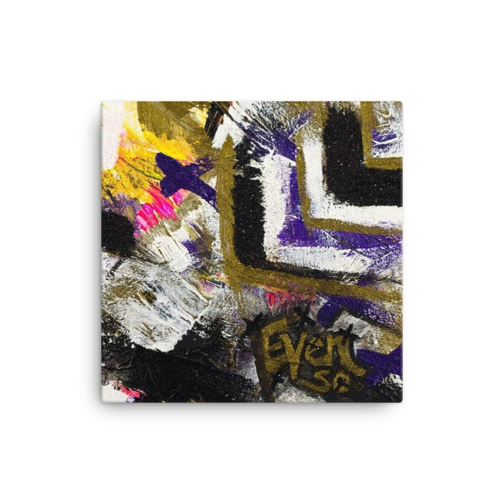 Even So. Canvas Abstract Deep