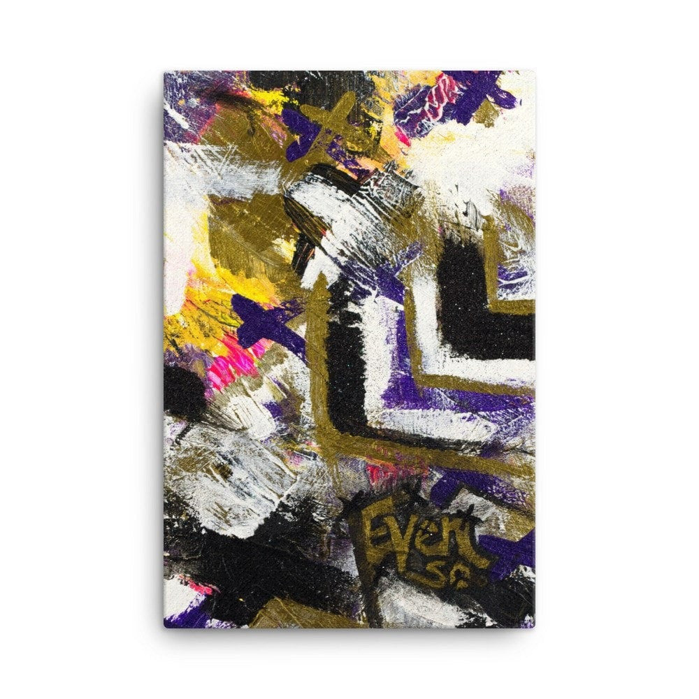 Even So. Canvas Abstract Deep