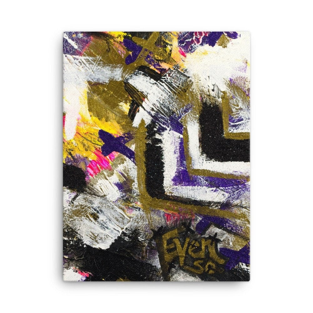 Even So. Canvas Abstract Deep