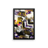 Even So. Premium Luster Photo Paper Framed Poster Abstract Deep