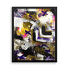 Even So. Premium Luster Photo Paper Framed Poster Abstract Deep