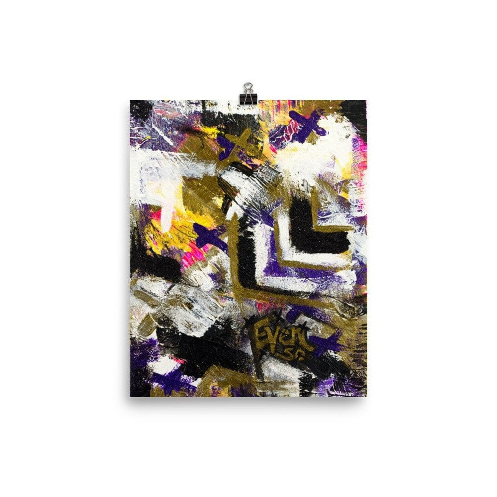 Even So. Premium Luster Photo Paper Poster Abstract Deep