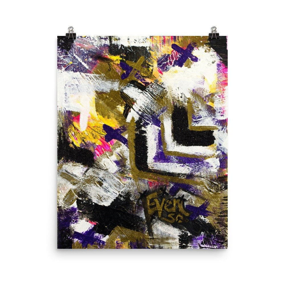 Even So. Premium Luster Photo Paper Poster Abstract Deep