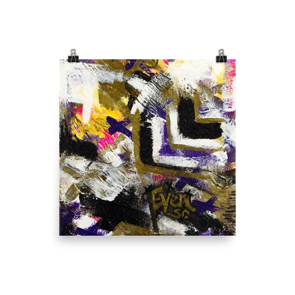 Even So. Premium Luster Photo Paper Poster Abstract Deep