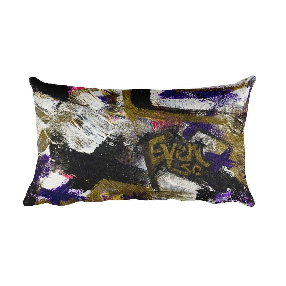 Even So. Rectangular Pillow Abstract Deep