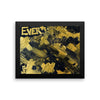 Ever. Premium Luster Photo Paper Framed Poster Abstract Deep