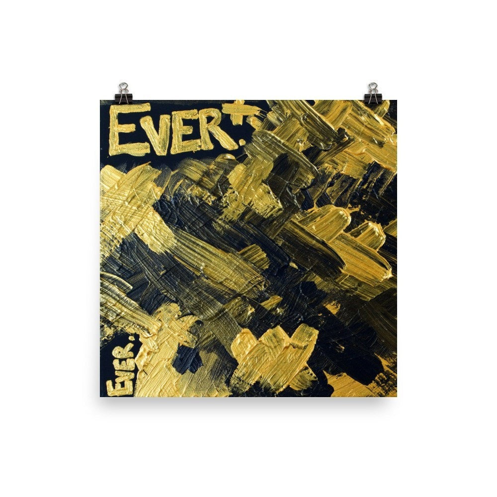 Ever. Premium Luster Photo Paper Poster Abstract Deep