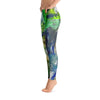 For Now. Ankle Length Leggings Abstract Deep