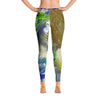 For Now. Ankle Length Leggings Abstract Deep