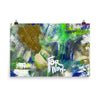 For Now. Enhanced Matte Paper Poster Abstract Deep