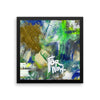 For Now. Premium Luster Photo Paper Framed Poster Abstract Deep