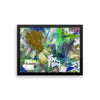 For Now. Premium Luster Photo Paper Framed Poster Abstract Deep