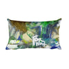 For Now. Rectangular Pillow Abstract Deep