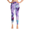 Hey You Good? Yoga Leggings Abstract Deep