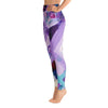 Hey You Good? Yoga Leggings Abstract Deep