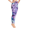 Hey You Good? Yoga Leggings Abstract Deep