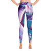 Hey You Good? Yoga Leggings Abstract Deep