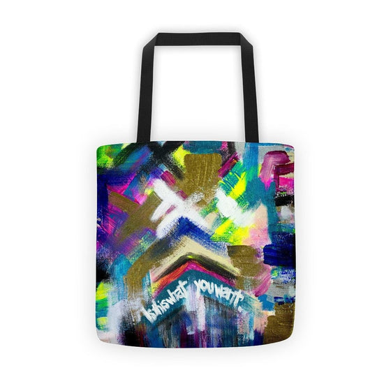 Is This What You Want. Classic Tote Abstract Deep