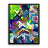 Is This What You Want. Enhanced Matte Paper Framed Poster Abstract Deep