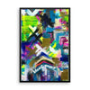 Is This What You Want. Enhanced Matte Paper Framed Poster Abstract Deep