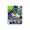 Is This What You Want. Enhanced Matte Paper Poster Abstract Deep