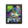 Is This What You Want. Premium Luster Photo Paper Framed Poster Abstract Deep