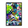 Is This What You Want. Premium Luster Photo Paper Framed Poster Abstract Deep