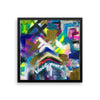 Is This What You Want. Premium Luster Photo Paper Framed Poster Abstract Deep
