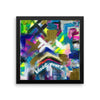 Is This What You Want. Premium Luster Photo Paper Framed Poster Abstract Deep