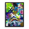 Is This What You Want. Premium Luster Photo Paper Framed Poster Abstract Deep