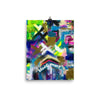 Is This What You Want. Premium Luster Photo Paper Poster Abstract Deep
