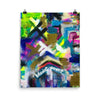 Is This What You Want. Premium Luster Photo Paper Poster Abstract Deep