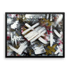 Lapse. Enhanced Matte Paper Framed Poster Abstract Deep