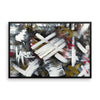 Lapse. Enhanced Matte Paper Framed Poster Abstract Deep