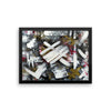 Lapse. Premium Luster Photo Paper Framed Poster Abstract Deep