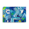 Mark My Path. Canvas Abstract Deep