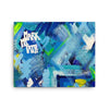 Mark My Path. Canvas Abstract Deep