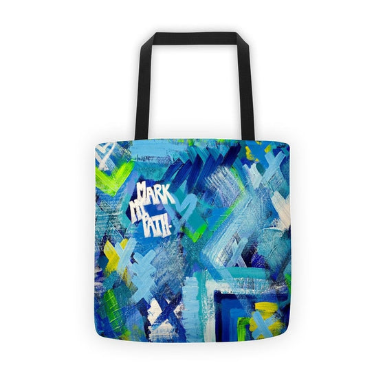 Mark My Path. Classic Tote Abstract Deep