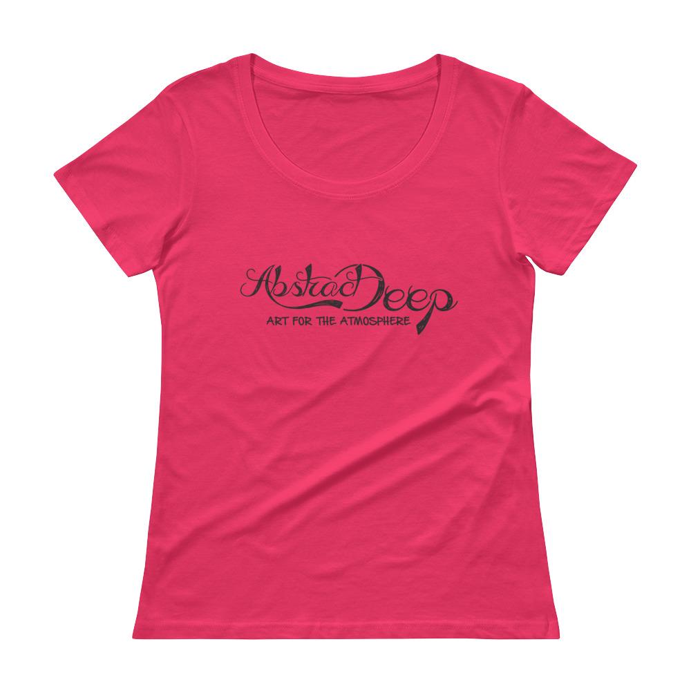 Ladies Abstract Deep Logo Tee
