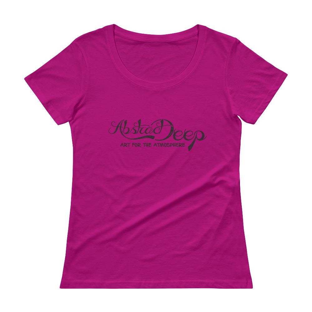 Ladies Abstract Deep Logo Tee