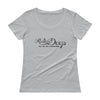 Ladies Abstract Deep Logo Tee