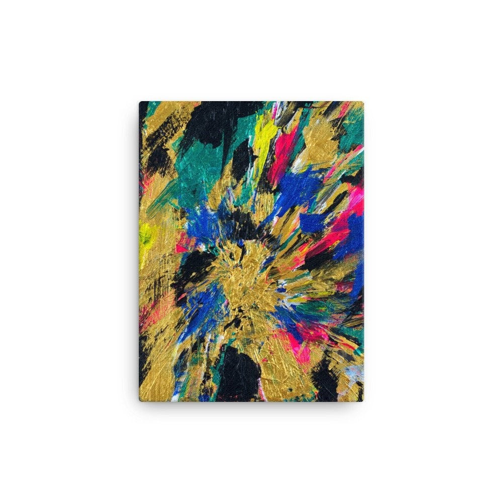 No Name. Canvas Abstract Deep