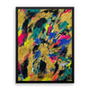 No Name. Enhanced Matte Paper Framed Poster Abstract Deep